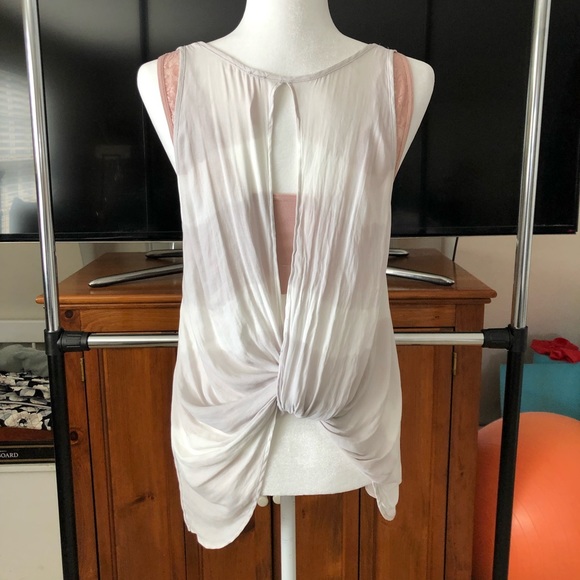 Free People flowy open back Top - Picture 7 of 11